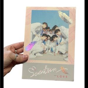 K-pop SEVENTEEN Love & Letter 1st Album Box Set W Book Album Post-Cards Stickers